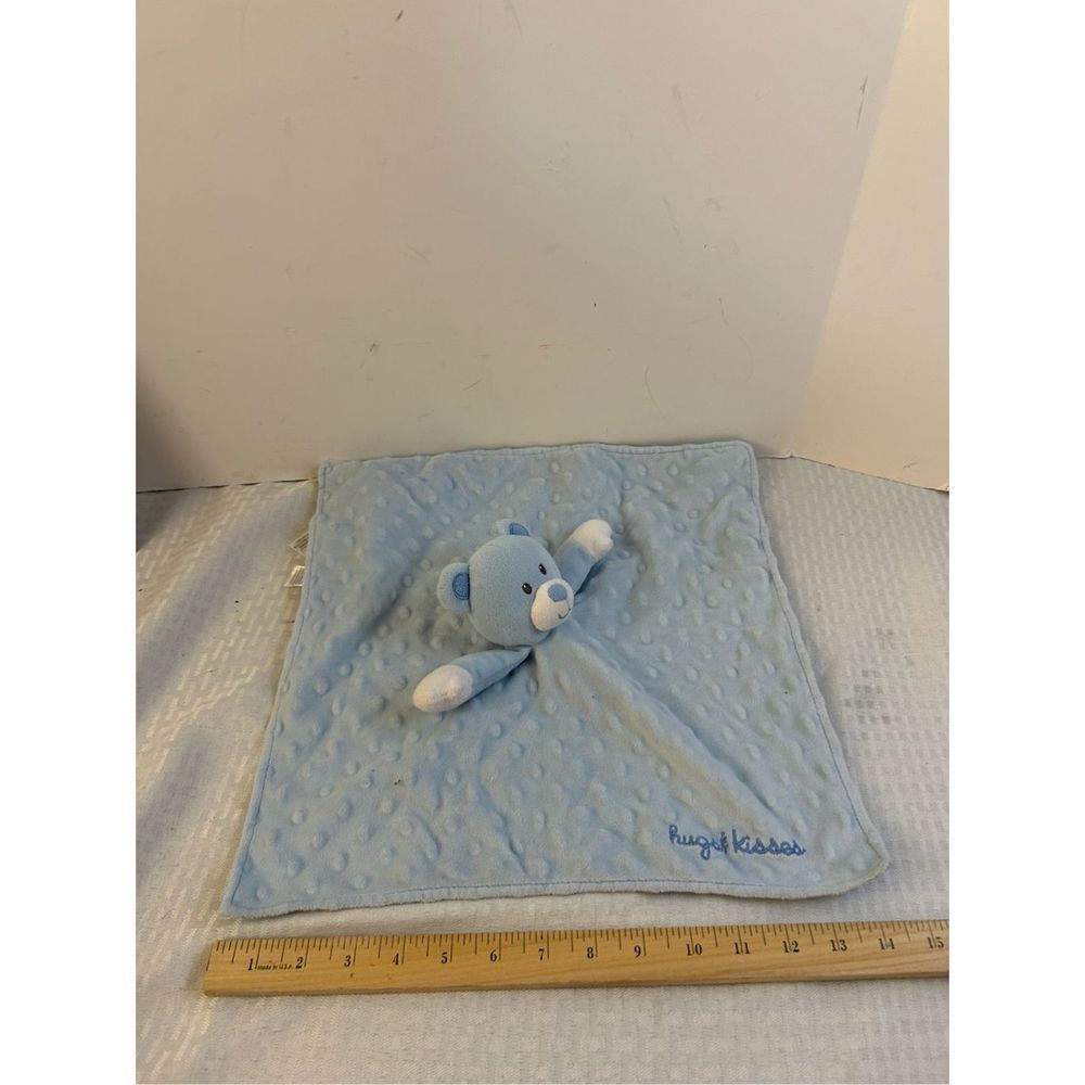 Baby Starter blue hugs and kisses rn#27829‎ Rattle Bear replacement blanket